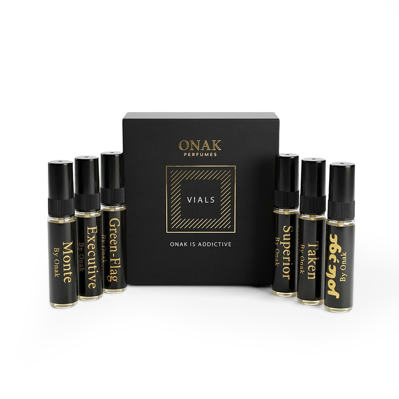 ONAK Addictive Tester Box | 6 Signature Vials